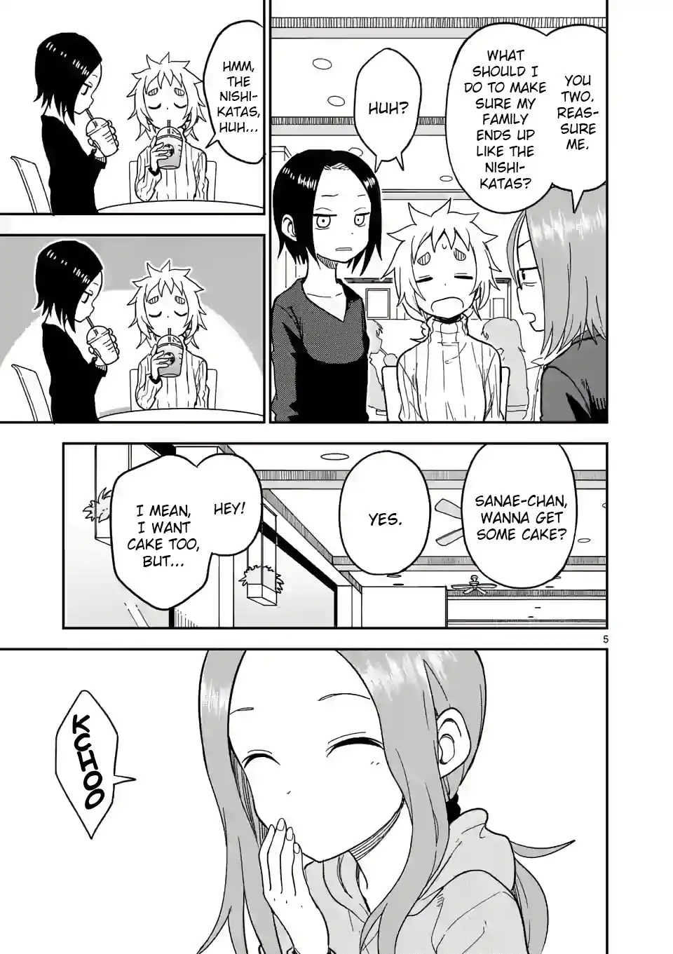 Karakai Jouzu no (Moto) Takagi-san Chapter 129 5